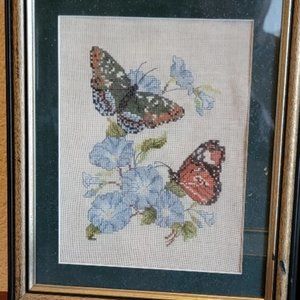 4 Frame Embroidery Butterflies